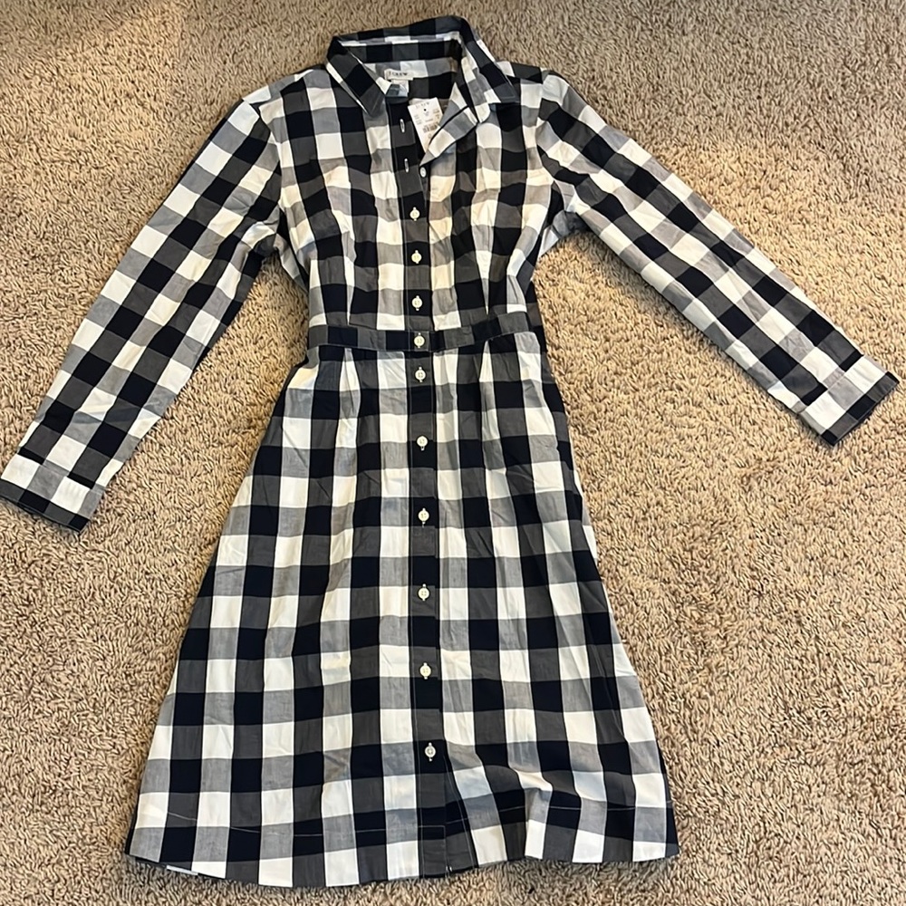 Women’s J. Crew Plaid Dress Size 8